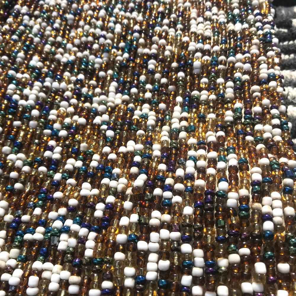 vintage seed bead purse - Picture 7 of 7